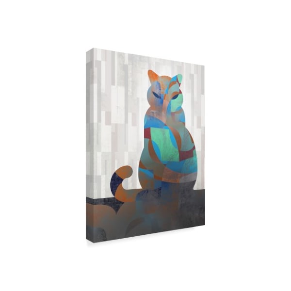 Greg Simanson 'Cats Meow' Canvas Art,14x19